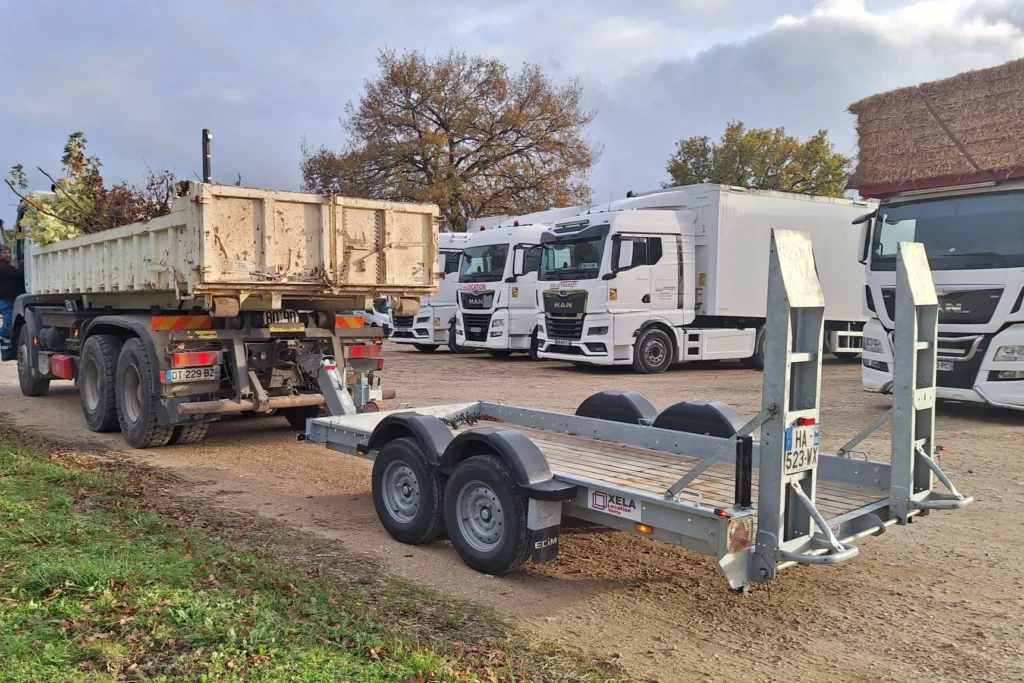 Porte-engin en action 4