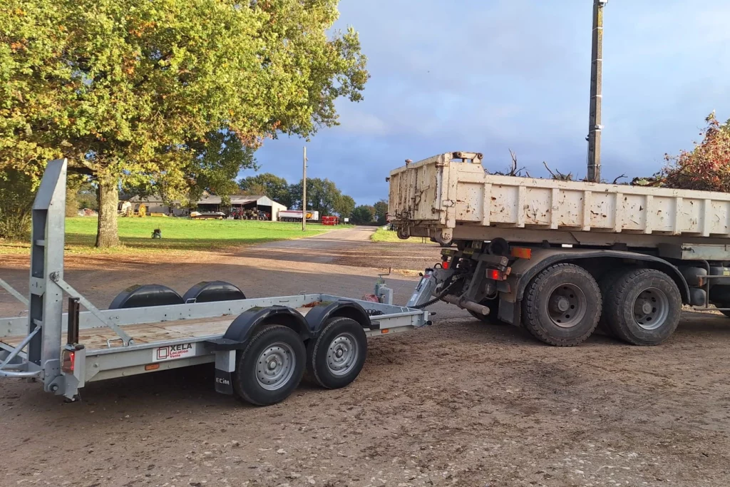 Porte-engin en action 5