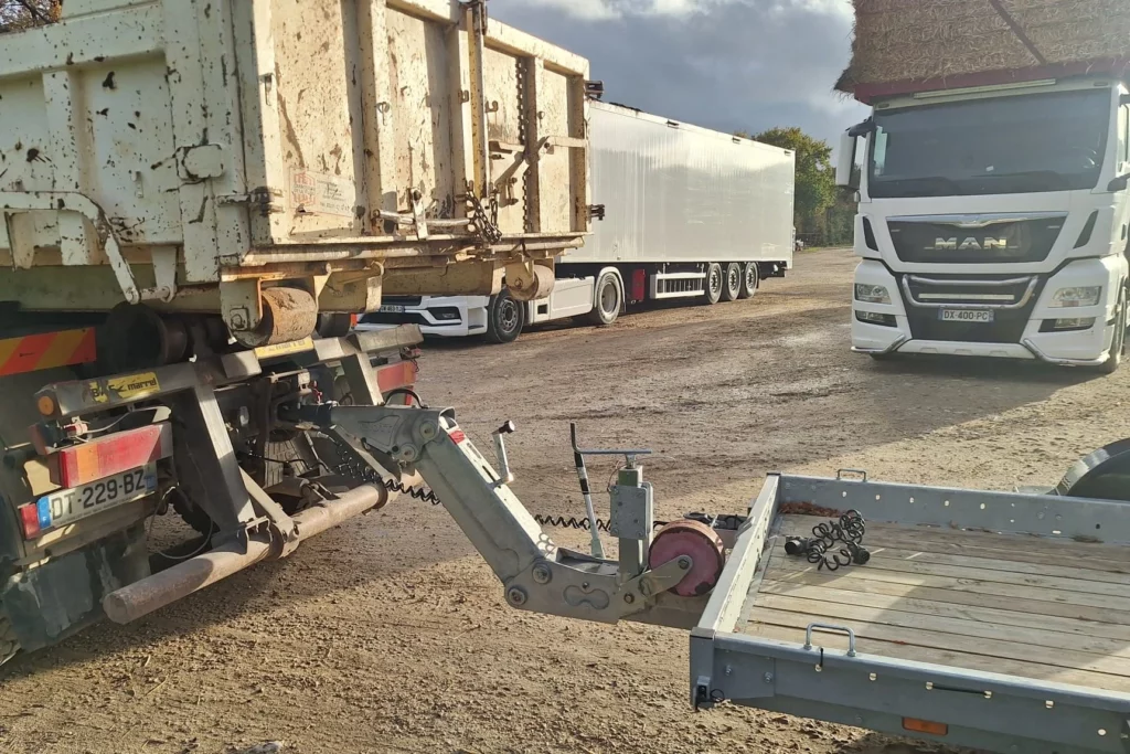 Porte-engin en action 6