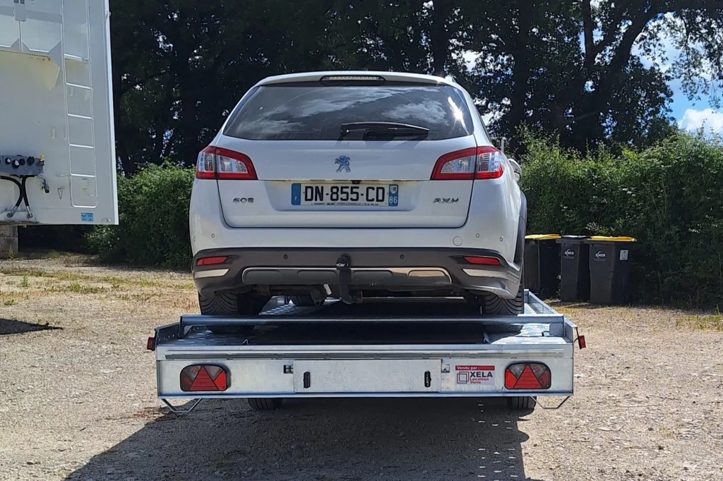 Porte-voiture PV PRO350 Ecim en action 1