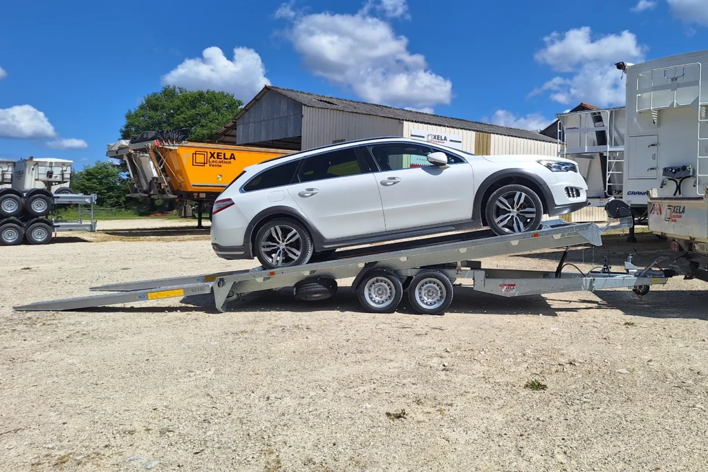 Porte-voiture PV PRO350 Ecim en action 2