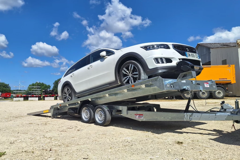 Porte-voiture PV PRO350 Ecim en action 4