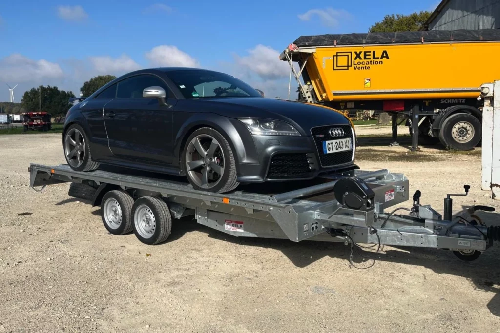 Porte-voiture PV PRO350 Ecim en action 5